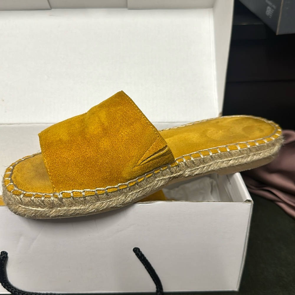 Yellow Aldo sandals